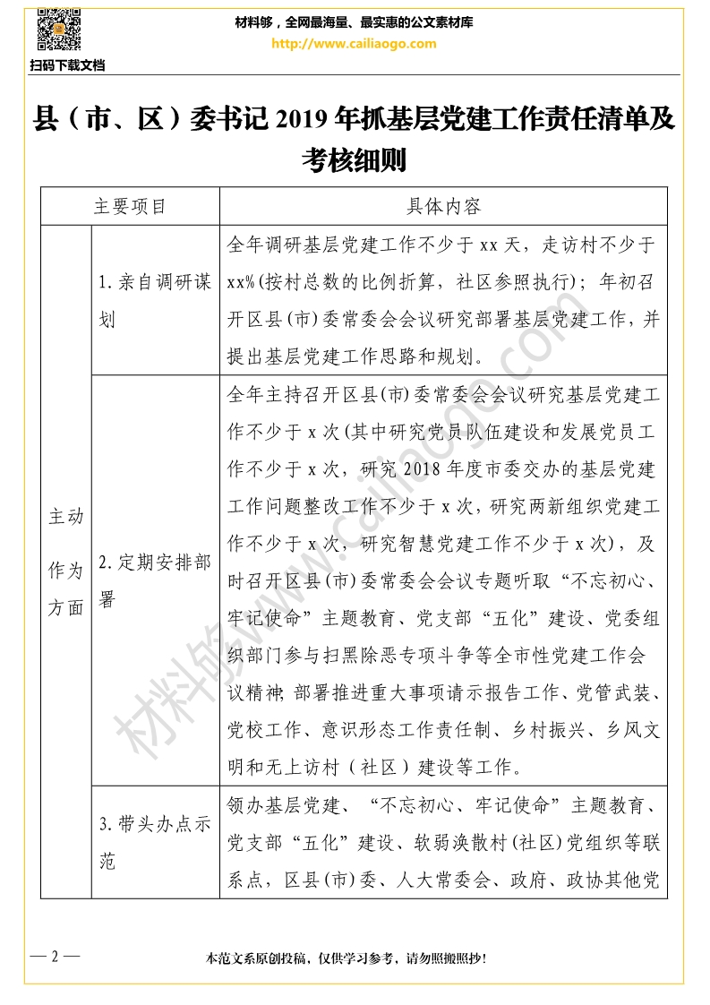 材料够素材 县（市、区）委书记2019年抓基层党建工作责任清单及考核细则.jpg